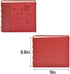 Golden State Art Photo Album, Holds 200 4"x6" Pictures, 2 Per Page, Faux Leather Vintage Inspired Cover, P52028-7 Marron