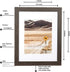 YOUNG POONG 11x14 Rustic Picture Frame for Table-Top Display and Wall Mounting Photo Frame(11x14-2Pack,Black)