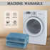 Inhand Fleece Throw Blankets, Super Soft Flannel Cozy Blankets for Adults, Washable Lightweight Fuzzy Blanket for Couch Sofa Bed Office, Throw Size Warm Plush Blankets for All Season (50"—60", Blue)