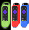 3 Pack TV Remote Case Compatible with TCL Roku TV Steaming Stick 3600R Remote Control, Silicone Case Shockproof Protective Remote Controller Skin Anti Slip Roku Remote Cover (Glow Green, Blue, Red)