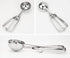 Solula-Stainless-Large-Muffin-Scoop, Large Cupcake Muffin Batter Dispenser, Large Ice Cream Cupcake Muffin Batter Scoop, Food-grade 18/8 Stainless Steel, Size 10