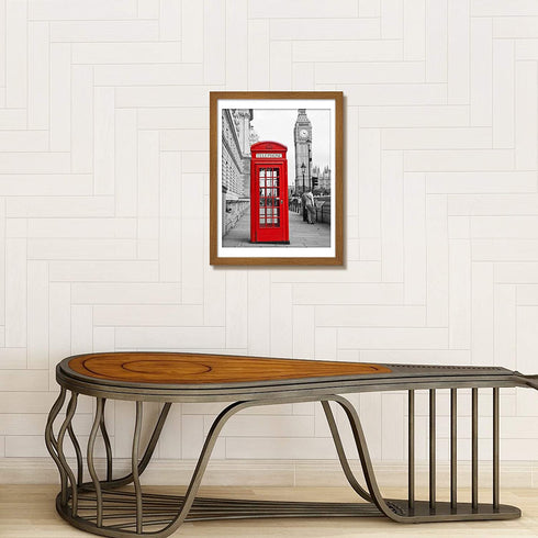 Relwaso 12x16 Frames Made to Display 11x14 Pictures with Mat or 12 x 16 Photo Without Mat, Picture Frames Made of Solid Wood for Vertical or Horizontal Wall Mounting