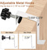 Over The Door Shoe Organizer ULG 22 Pockets Shoe Holder & 12 Mesh Pockets Hanging Shoe Holder Hanger Hanging Shoe Organizer with 3 Adjustable Metal Hooks