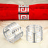 16 Packs Hollow Out Napkin Rings Holders Serviette Buckle Holder Exquisite Household Napkin Holder Adornment for Wedding Christmas Thanksgiving Party Dinner Table Decoration (Silver)