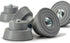 Replacement Rubber Tip for Kickdown / Drop Down Door Stop Holder, Grey, 5 Pack