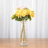 WGV Cylinder Vase, 4" W x 14" H, Floral Container, Flower Vase, Glass Candle Holder Centerpiece Planter Terrarium for Wedding Center Pieces, Home Accent Decor, Clear, 1 Piece