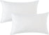 MIULEE Set of 2 Throw Pillow Inserts, Hypoallergenic Stuffer Pillow Inserts Decorative Rectangle Premium Sham Pillow Forms for Sofa Couch Bed 12x20 Inch
