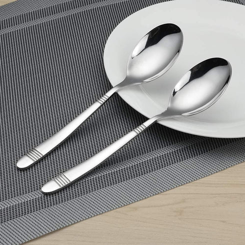 Begale Stainless Steel Dinner Spoons, 12 Pieces