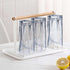 Top-spring 12-Ounce Reusable Plastic Water Tumbler, Clear Shatterproof Drinking Glasses, BPA Free, Set of 6 (12 Oz, Clear)