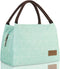 Buringer Reusable Insulated Lunch Bag Cooler Tote Box Meal Prep for Men & Women Work Picnic or Travel ?Geometry Green?