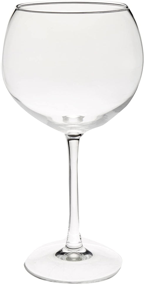 Amazon Basics Red Wine Balloon Wine Glasses, 20-Ounce, Set of 4