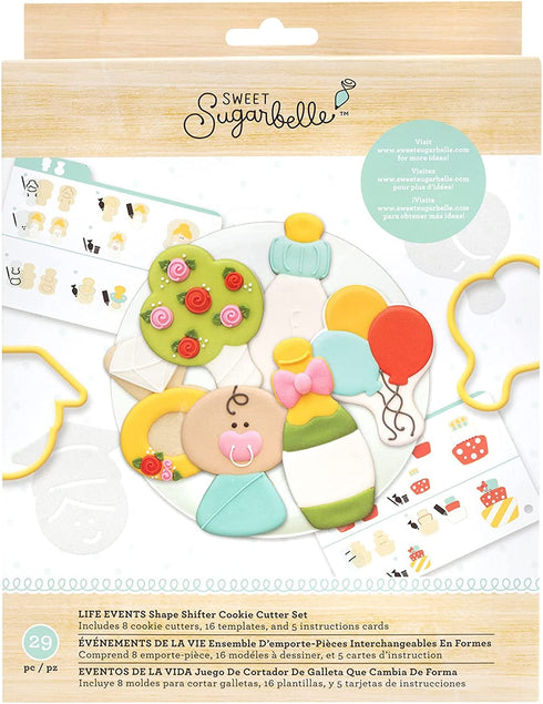 American Crafts 350378 SB Cookie Cutter SetLifeEvents, None