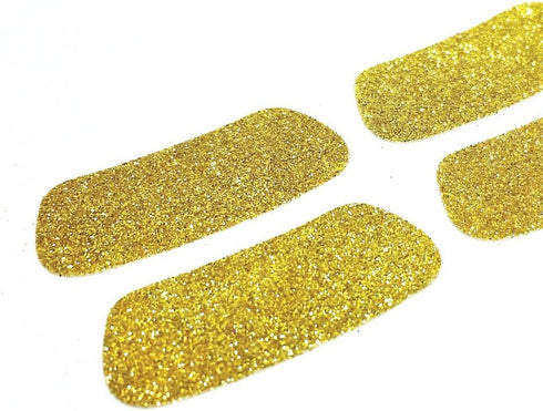 EyeBlack Yellow Softball Glitter Eye Black Strips, 2 Pair