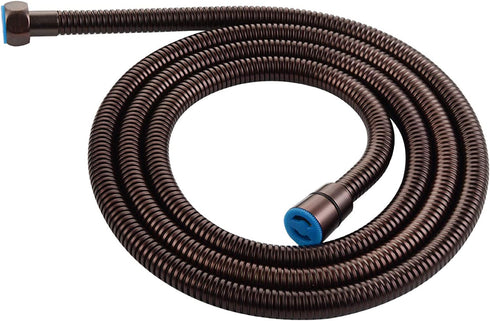 Extra Long Shower Hose 79 Inches, Angle Simple Flexible and No Tangles, Metal Handheld Shower Head Hose, Replacement Bidet Sprayer Hose, Oil Rubbed Bronze