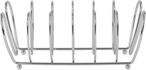 Spectrum Diversified Bloom Kitchen Lid Holder Organizer for Plates, Cutting Boards Bakeware, Cooling Racks, Pots & Pans, Serving Trays, and Reusable Containers, Chrome