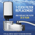 Brita Basic Faucet Water Filter System, Chrome, 1 Count