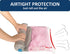 15 Compression Bags for Travel, Roll Up Space Saver Bags for Travel, Saves 80% of Storage Space, Travel Compression Bags for Packing & Clothes, No Pump or Vacuum Needed