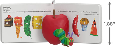 Hallmark Keepsake Christmas Ornament 2021, The Very Hungry Caterpillar Book
