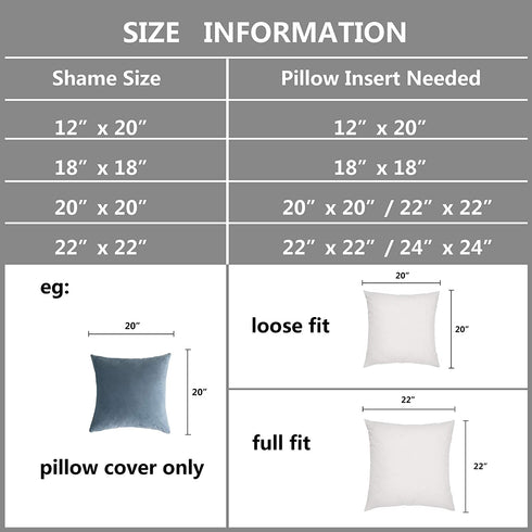 Stellhome Super Soft Decorative Velvet Cushion Covers Square Throw Pillow Covers for Bed Couch Sofa Bench, 20 x 20 inch (50 cm), Silver Blue, Pack of 2 Square Solid Throw Pillow Case