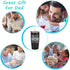 Dad Travel Tumbler Dad Gift from Daughters Sons, 20 Oz Stainless Steel Insulated Travel Tumbler with Lid for Father's Day Dad Birthday Christmas Day, Black