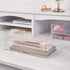 STORi Plastic Makeup and Vanity Stackable Drawer Organizers | Perfect for Makeup Brushes and Palettes, Beauty Accessories, Office Supplies, Craft, and Kitchen | 10 Piece Set | Clear