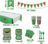Football Party Supplies Football Touchdown Game Day Accessory for Superbowl and Including Birthday Banner, Plates, Cups, Napkins, Tableware, Tablecloth, Banner, Serves 20