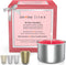 Lovley Lites Soy Tealight Candles Apple Cinnamon - Box Set of 36 Premium Tealight Candles Scented with Essential Oils + Tealight Candle Holder, 1 Inch Tall Long-Burning Soy Wax Tea Candles