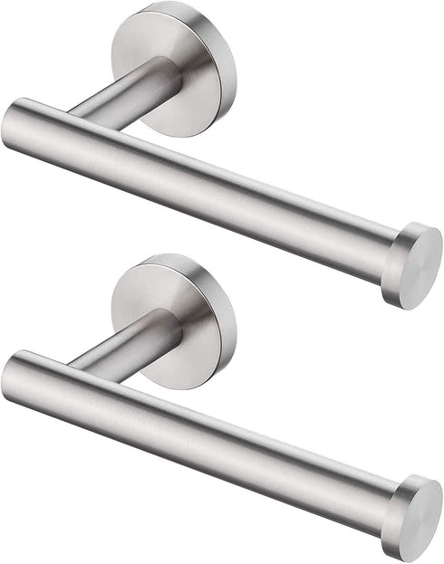 KES Toilet Paper Holder for Bathroom 2 Pack Tissue Holder Dispenser SUS304 Stainless Steel RUSTPROOF Toilet Roll Holder Wall Mount Brushed Finish, A2175S12-2-P2