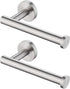 KES Toilet Paper Holder for Bathroom 2 Pack Tissue Holder Dispenser SUS304 Stainless Steel RUSTPROOF Toilet Roll Holder Wall Mount Brushed Finish, A2175S12-2-P2