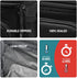 3X Large Insulated Lunch Bag, Insulated Lunch Box For Men Lunchbox with 2 Reusable Cooler Ice Packs, Lunch Cooler Lunch Bag for Men Fits 12 Cans
