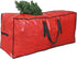 Primode Christmas Tree Storage Bag | Fits Up to 7.5 Ft. Tall Disassembled Tree I 45"x15"x20" Holiday Tree Storage Case | Protective Zippered Artificial Xmas Tree Bag (7.5ft, Red)