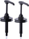 Mason Jar Syrup & Sauce Honey Dispenser Pump Lids for Regular Mouth (2 Pack ), Airtight & Leak-Proof Kitchen Food Grade Coffee Syrup Dispenser Pump (Jar Not Included)