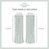 Exclusive Home Curtains Oxford Textured Sateen Thermal Window Curtain Panel Pair with Grommet Top, 52x96, Mecca Orange, 2 Count