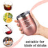 Pinata Good Friend Wine Tumbler Cup Rose Gold Capacity 12oz, Best Friend Birthday Gifts for Women, Friend, BFF, Female, Funny Christmas, New Year, Birthday Friend Gift Ideas