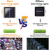 2-Pack 85FT 240 LED Extra-Long Solar String Lights Outdoor , Upgraded Solar Christmas Lights Waterproof 8 Modes Solar Powered Twinkle Lights for Xmas Tree Christmas Decorations (Cool White)