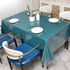 Romanstile Clear Plastic Tablecloth Protector - 100% Waterproof Rectangle Vinyl PVC Table Cloths Oil Proof Wipeable Transparent Table Cover Sheet for Dining, Camping & Parties (60x120,Crystal Clear)