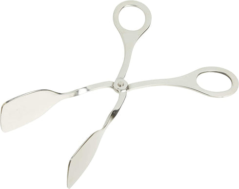 Norpro, Silver Stainless Steel Serving Tongs, 7.5 INCH