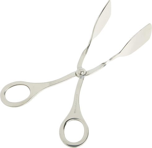 Norpro, Silver Stainless Steel Serving Tongs, 7.5 INCH