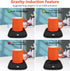 Kerjthu Coffee Mug Warmer, Smart Cup Warmer for Desk with Gravity-Induction & 3-Temperature Control, Black Beverage Warmer for Coffee, Tea, Milk, Tea Warmer Gift for Mother, Father
