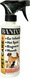 Banixx Pet Care 8oz for Ear Infections, Hot Spots, Itchy Dry Skin, Ringworm, Yeast Infections. Safe Around The Eye.