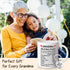Mother's Day Gifts For Grandma From Grandson Grandmother Nutrition 11oz Coffee Mug Best Grandma Mother's Day Gifts From Granddaughter Mothers Day Birthday Christmas Cup Present For Nana With Keychain
