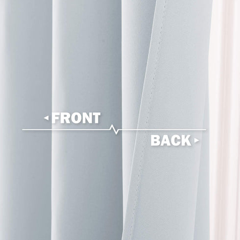 NICETOWN Room Darkening Window Valance, Kitchen/Bathroom/Kids Bedroom Decor Blackout Thermal Insulated Window Treatment Short Curtain, White, 2 Panels, 34W by 36L + 1.2 inches Header