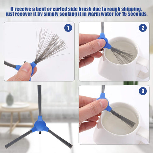 LesinaVac Replacement Parts Accessories for Goovi 1600PA D380 D382,Coredy R3500 R3500S R550(R500+) R650 R600 R700 R750,iMartine C800 D900 D900C, DeenKee DK600, Bagotte BG600 Robot Vacuum