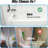 Tiga 2 Pieces Bathtub Shower Splash Guard, Bathroom Bath Tub Splash Guards with 3M Super Viscose, Perfectly Matched to Shower Curtain Weights