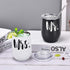 Mr and Mrs Wine Tumbler Set, Wedding Wine Tumbler, 12 Oz Insulated Stainless Steel Wine Tumbler for Newlyweds Couples Wife, Wedding Tumbler Idea for Bridal Showers Engagement, Set of 2