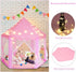 SUNBA YOUTH Kids Play Tent, Super Fantasy Pink Princess Castle Playhouse Canopy Tent with LED Light for Children Indoor and Outdoor