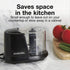 Proctor Silex Durable Mini Food Processor & Vegetable Chopper to Chop, Puree & Emulsify, 1.5 Cup, Black