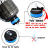 QuiFit Motivational Gallon Water Bottle - with Straw & Time Marker BPA Free Large Reusable Sport Water Jug with Handle for Fitness Outdoor Enthusiasts