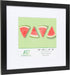 FrameWorks 12x12" mat to 8x8" Classic Wooden Picture Frames Tempered Glass / Black / 2-Pack