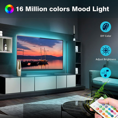 Nexillumi LED Lights for TV 55 Inch to 43 Inch